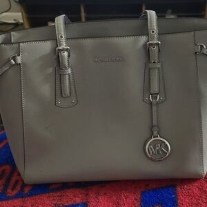 Michael Kors Gray Tote Bag